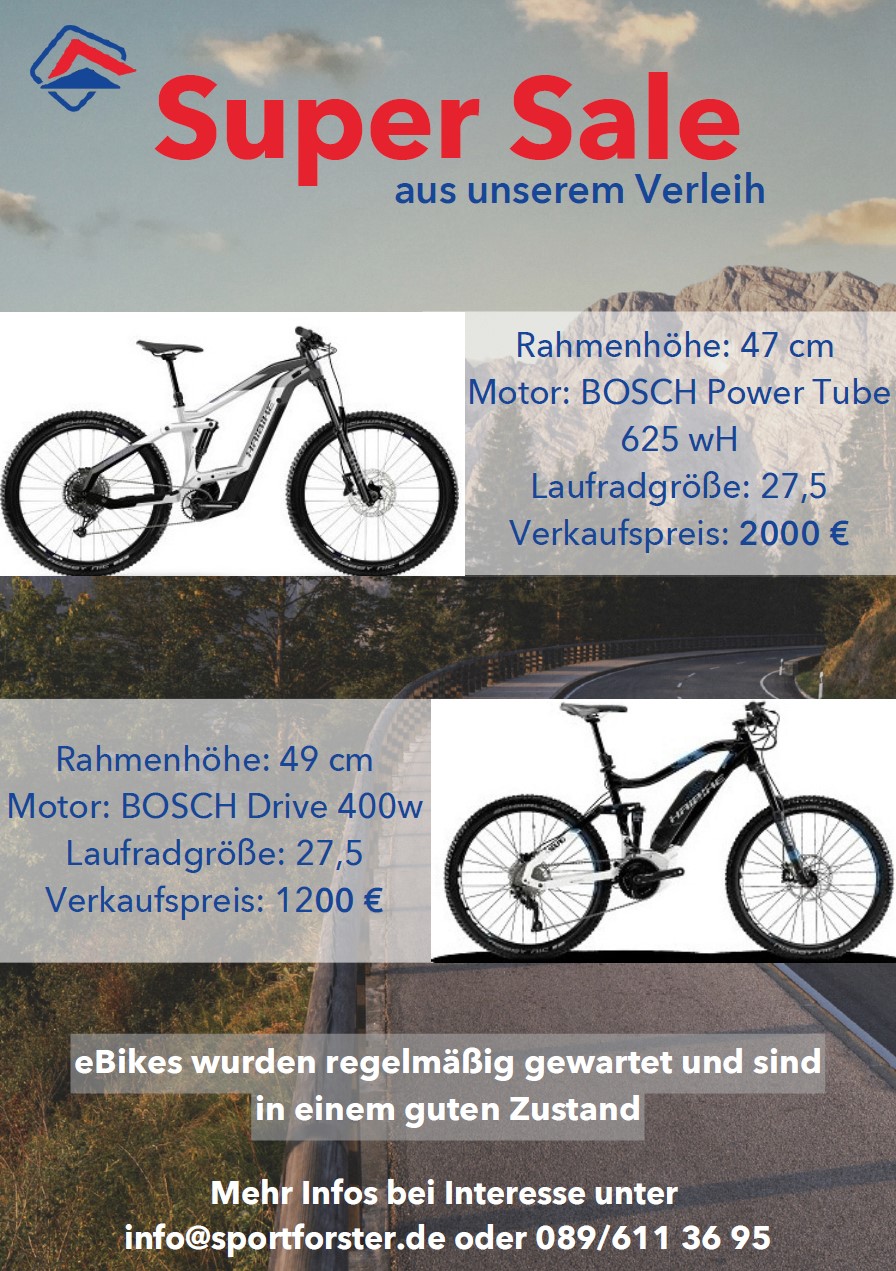 Verkauf eMTB